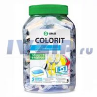 Таблетки для ПММ 5 в 1 Colorit 35 шт (Grass)