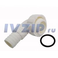 Переходник пластик.для слив.шланга D. 19x22 MM AV0247