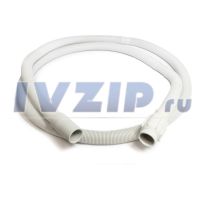Шланг сливной Whirlpool Indesit (L=2,5 м 180° D=24х22 мм) 481253029113 l/311031/DWH002WH