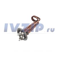 ТЭН для в/н 2000W (МЕДЬ) RF64 горизонт.М4,клеммы под разъем L490мм сухой 20054