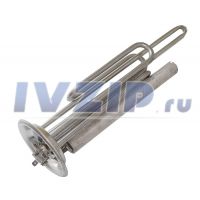 ТЭН для в/н 2500W (НЕРЖ) SPR фланец 92 мм, под анод M6, две трубки под термостаты