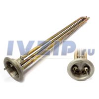 ТЭН для в/н 1500W (МЕДЬ) THERMEX RF64 (L=400мм, под анод M6, две трубки под термостаты) 721373/WTH023TX