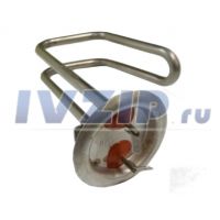 ТЭН для в/н 1500W RF64 (фланец 64мм, под анод M6, изогнутый)