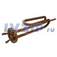 ТЭН для в/н 1500W RCA PA (длинные клеммы, фланец 48мм, под анод M5, Китай)