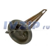 ТЭН для в/н 2000W RF64 фланец 64мм, под анод M6, L=400мм, контакты под винт М4, 2 трубки термостата 3401459