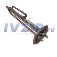 ТЭН для в/н 1500W медь RF (фланец 92мм, под анод M6 клеммы ПАПА)