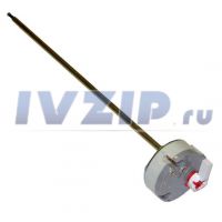 Термостат в/н RTS3 (L=270мм, 16А, 250V, 62/72°C, круглый с флажком, Thermowatt) 181395/691217/65102908/993215/WTH426UN