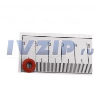 Кольцо уплотнительное (D=10, d=4мм, s=3мм, силикон)