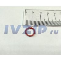 Кольцо уплотнительное (D=12мм, d=9мм, s=1,5мм, силикон)