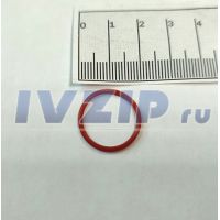 Кольцо уплотнительное (D=20мм, d=17мм, s=1,5мм, силикон)