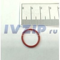 Кольцо уплотнительное (D=19мм, d=16мм, s=1,5мм, силикон)