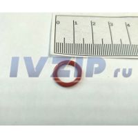 Кольцо уплотнительное (D=14мм, d=10мм, s=2мм, силикон)