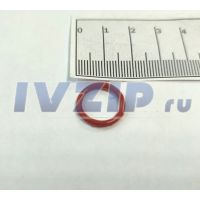 Кольцо уплотнительное (D=16мм, d=12мм, s=2мм, силикон)