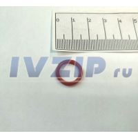 Кольцо уплотнительное (D=15мм, d=11мм, s=2мм, силикон)
