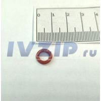 Кольцо уплотнительное (D=10мм, d=6мм, s=2мм, силикон)