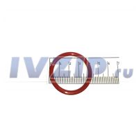 Кольцо уплотнительное (D=43мм, d=35мм, s=4мм, силикон)