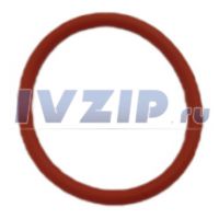 Кольцо уплотнительное (D=25мм, d=21мм, s=2мм, силикон)