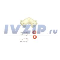 Соединитель угловой L-образный в сборе кофемашины Jura A ENA GIGA Z6 Z8