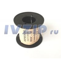 Припой ПОС-40 d=0.8мм катушка 50гр. с канифолью, t плавления 190С