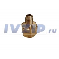 Штуцер переходной DJ-M1/4"-F 3/8"