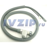 Шланг заливной с аквастопом Indesit (L=1,64 м TYPE100390.88) 372679/256554/037207/FWH300ID/FWH300SM/481990500463/282407/373181/SM1200/698972426