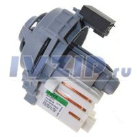 Насос рециркуляционный для ПММ Indesit (4 защелки, 60W, 220V, 45CM + SEAL) M233/272798/302796/MTR509AR