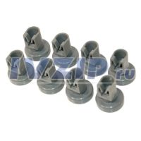 Комплект роликов для корзины ПММ ELUX 50286967000/50286966002/ZN4107/(50278101006-8шт.)/DWB903ZN/WK548B/DWB916ZN