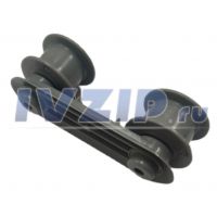 Направляющая с роликами верхней корзины ПММ AEG,Electrolux,Zanussi  1172389007/1170524027/1522029014/1522029105/1522029113/1522029121/1522029204