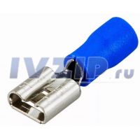 Разъем РпИм 2-250 плоский 4 мм (Мама)