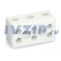 Колодка керамическая (3 контакта, 57A, 450V, 40x22x18) OTB003UN