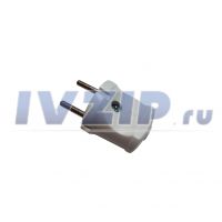 Вилка Евро электрическая без заземления