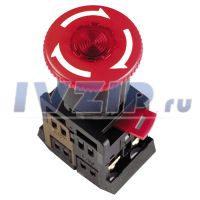 Кнопка СТОП ANE-22 (грибок) без фиксации