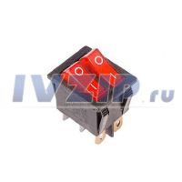 Выключатель ВК-46-01 сдвоенный (16А, 6конт., для масл. радиатора) KN009