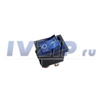 Выключатель KCD1 4 контакта 6а 220V on-off с подсветкой