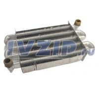 Теплообменник первичный 34*18,5 на газовое оборудование ГВС GZ053