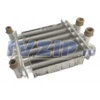 Теплообменник первичный 26*18,5 на газовое оборудование ГВС GZ055