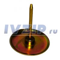 Тарелка со штоком ВПГ НЕВА мод. 3208, КГИ (латунь/нерж.) (d-штока 3мм)