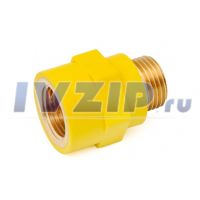 Муфта диэлектрическая ДУ-15 (1/2" вн/нар) латунь