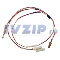 Термопара ВПГ NEVA-LUX, АСТРА (2-х проводная, резьба М8x1, L=350мм, провод датчика L=750мм, для узла Mertik)