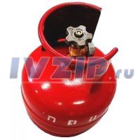 Баллон пропановый 5л.(вентиль)