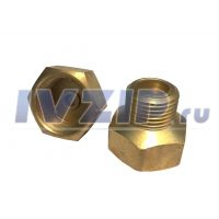 Переходник для малого кислородного баллона G 3/4- Cn21,8  УН-000-11 (для имп.баллона)