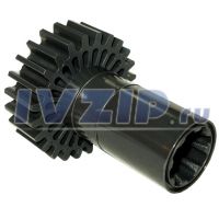 Шестерня для мясорубки (Z=24) BRAUN черная BR004/KW018/9990049/7051414/4195612/MGR003UN/BR67051414