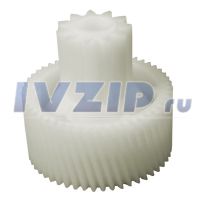 Шестерня для мясорубки Moulinex (Z=51, z=11, D=42mm, d=20mm, H=41mm, h=20mm малая) 4775455/MS007/MM0355W/MS013