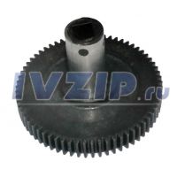 Шестерня мясорубки хозяюшка (черная, D=66мм) SHZ228