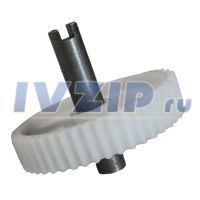 Шестерня для мясорубки Delta (паз-переход на шнек, D=80мм, Z=46, H=72мм) Д-82