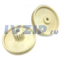 Шестерня для мясорубки Polaris (D=79/24мм, Z=78/14шт, H=37 mm прямой/прямой, средняя)