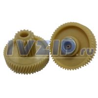 Шестерня для мясорубки (d=46/17мм, Z=54/16шт, вн диаметр 8 мм, косой/прямой)