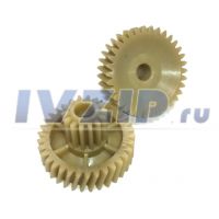 Шестерня к мясорубоке Эльво (D=37/16мм, Z=34/14шт)