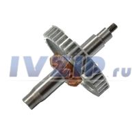 Шестерня вертикального привода с валом для кухонного комбайна, оригинал Kenwood KW696665