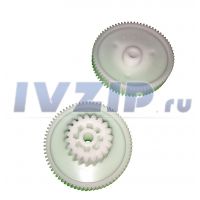 Шестерня для мясорубки Redmond RMG-1232 (D=62/32  отв.7  H=24/11  Z=74/19)